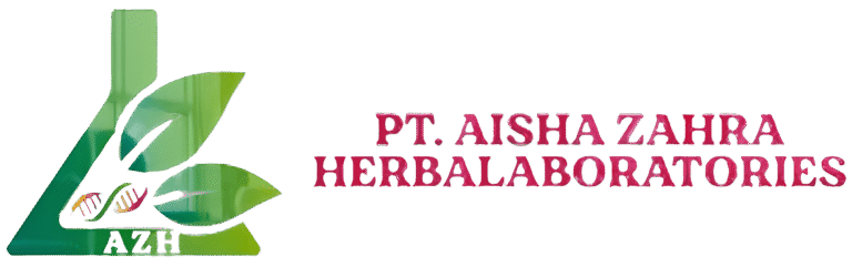 logo aisha zahra herbalaboratories